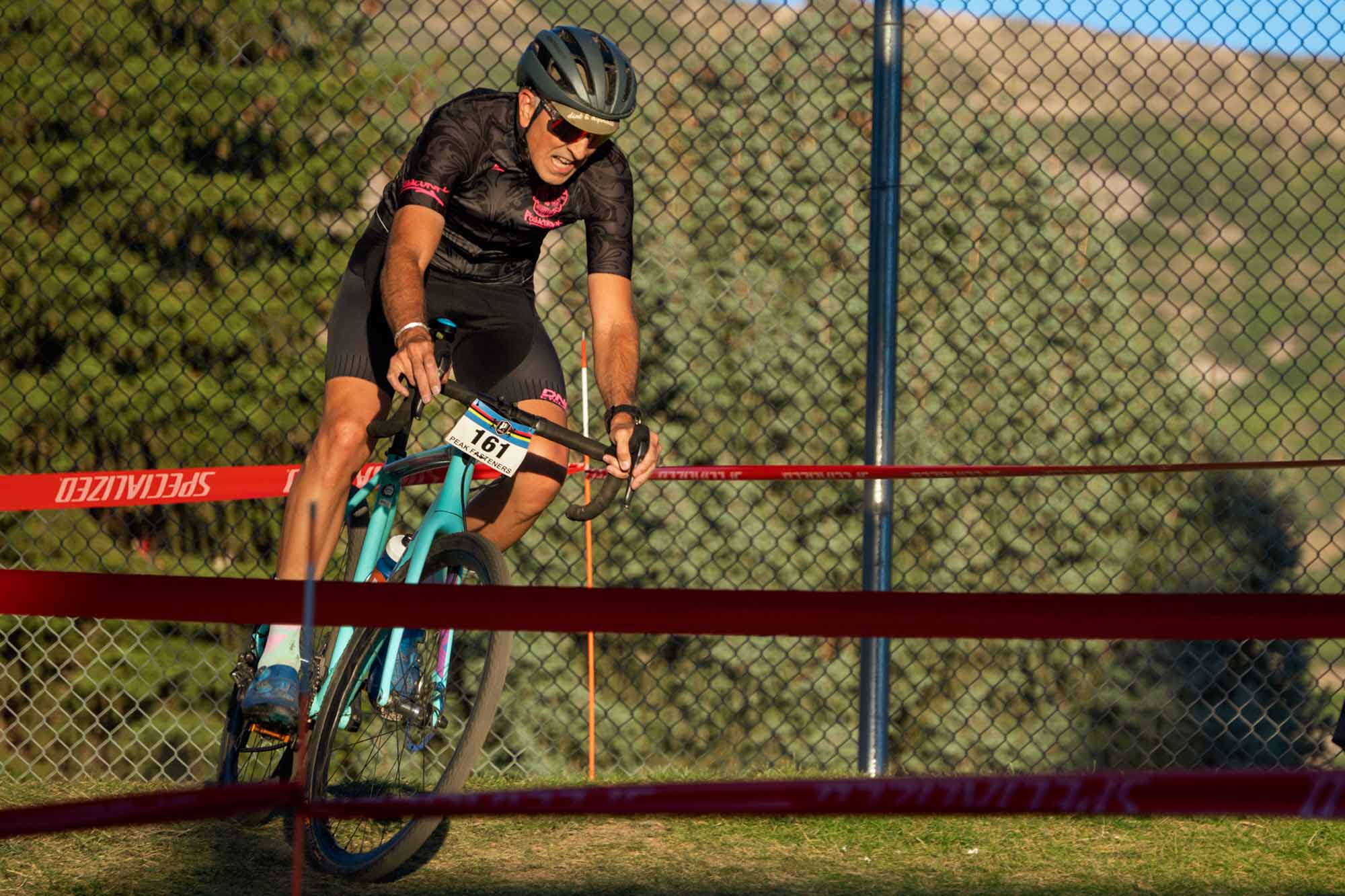 image of joe racing cyclocross